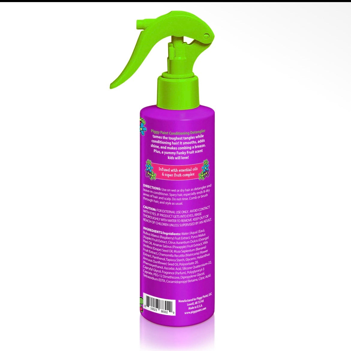 Piggy Paint Non-Toxic Conditioning Detangler for Kids – Funky Fruit