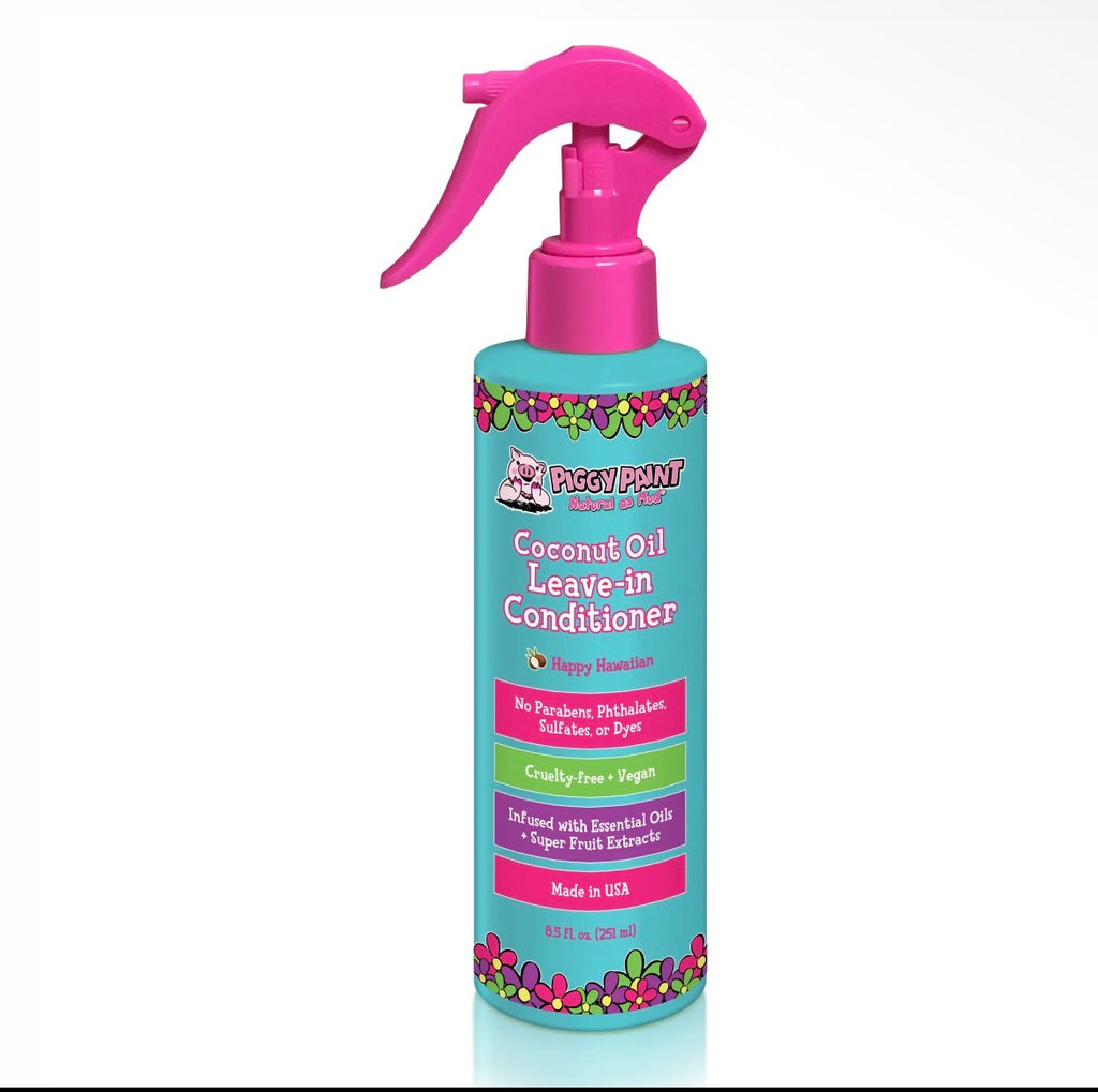 Piggy Paint Non-Toxic Coconut Oil Leave-In Conditioner – Happy Hawaiian