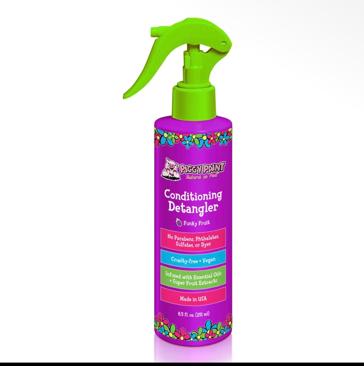Piggy Paint Non-Toxic Conditioning Detangler for Kids – Funky Fruit