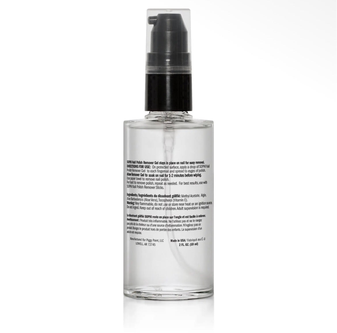 SOPHi by Piggy Paint Acetone-Free Nail Polish Remover Gel for Women