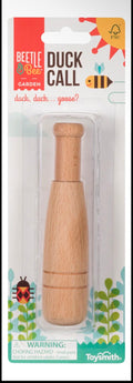 Beetle & Bee Wooden Duck Call for Kids