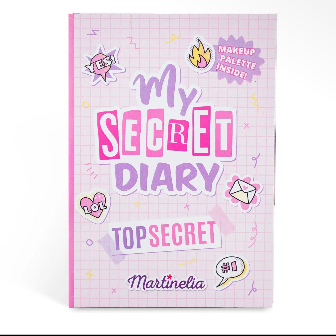 Martinelia Super Girl My Secret Diary Makeup Set for Girls