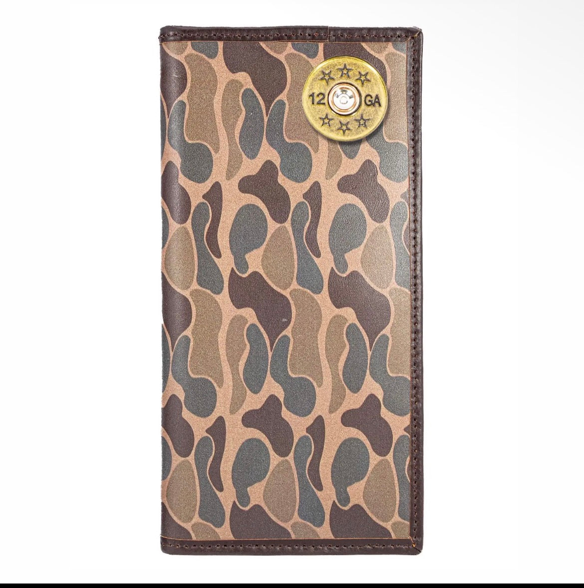Zep-Pro Shotshell Men's Secretary Old School Leather Wallet