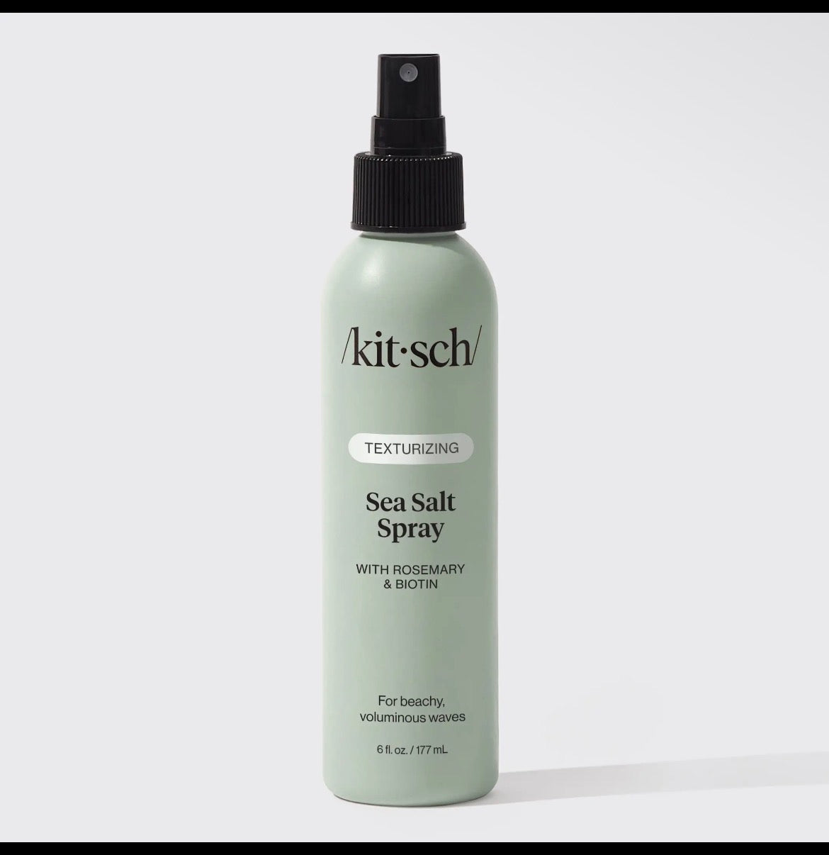 Kitsch Texturizing Sea Salt Spray with Rosemary & Biotin – 6 fl oz / 177 mL